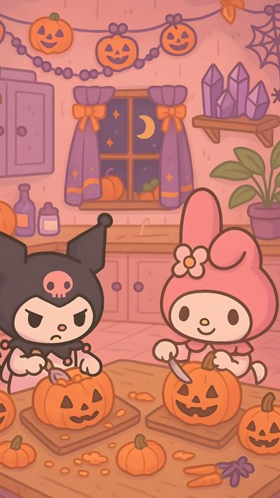 Hello Kitty Halloween, Ideen Fürs Zeichnen, Hello Kitty Characters, Sanrio Wallpaper, Hello Kitty Backgrounds, Hello Kitty Halloween Wallpaper, Images Hello Kitty, Halloween Wallpaper Cute, Halloween Wallpaper My Melody Halloween Hello Kitty Halloween, Ideen Fürs Zeichnen, Hello Kitty Characters, Sanrio, light coral