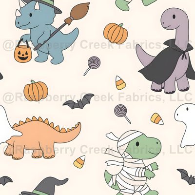 halloween seamless pattern with dinosaurs and pumpkins Halloween Dinosaur For Nursery Cute Halloween Dinosaur, Halloween Dinosaur Hd, Fall Dinosaur, seashell