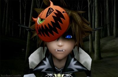 an animated image of a person wearing a pumpkin hat Sora Halloween Town 1920x1080 Sora Kingdom Hearts Face, Sora Kingdom Hearts Profile Picture, Sora Pfp Kingdom Hearts, black