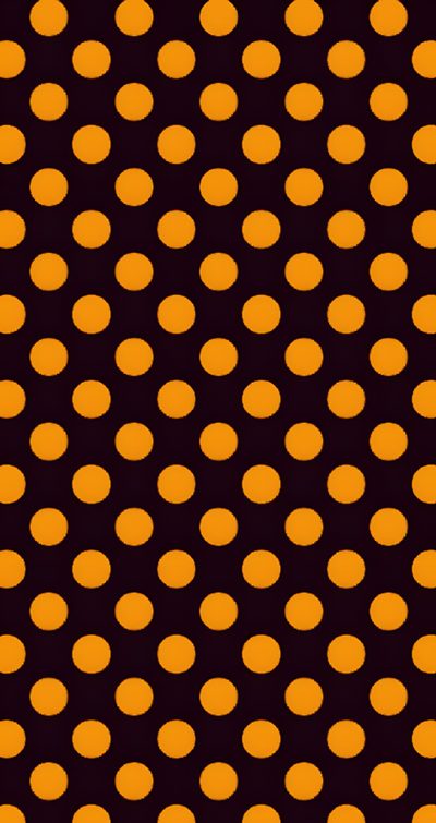 an orange and black polka dot pattern Halloween Polka Dot Halloween Backdrop, Color Palette Design, Color Palette, Halloween, Color, Design, black