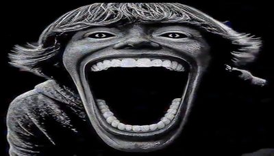 a man with his mouth wide open and an angry look on his face 67 Halloween 67, 67 Drawing, 67 Brainrot, Six Seven Mason, 67 Kid Horror, black