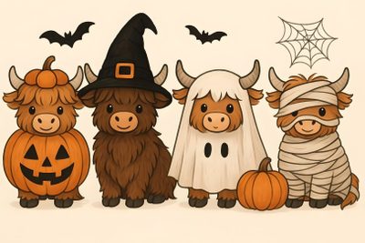 Cow Pumpkin, Cute Pumpkin Cow, Fluffy Cows, Halloween Cow Wallpaper, Fall Cow Drawing, Cartoon Drawings Of Animals, Halloween Wallpaper Cute, Personajes De Graffiti, Happy Halloween Highland Cow, Halloween Cow Cartoon Cow Halloween Cow Pumpkin, Cute Pumpkin Cow, Fluffy Cows, Halloween Cow, Fall Cow Drawing, wheat