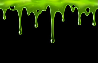 green liquid flowing down the side of a black background Halloween Slime Hd Dripping Slime, Blacklight Png, Dripping Green, Green Slime On Black Background,