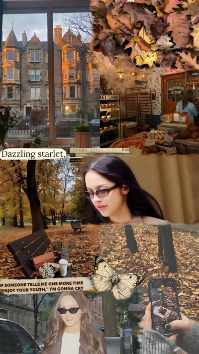 a collage of photos with the words dazzling start on it and an image of a woman in glasses Halloween Olivia Rodrigo Olivia + Core + Aesthetic, Iphone Classy, Halloween Pumpkins Carvings, dark olive green
