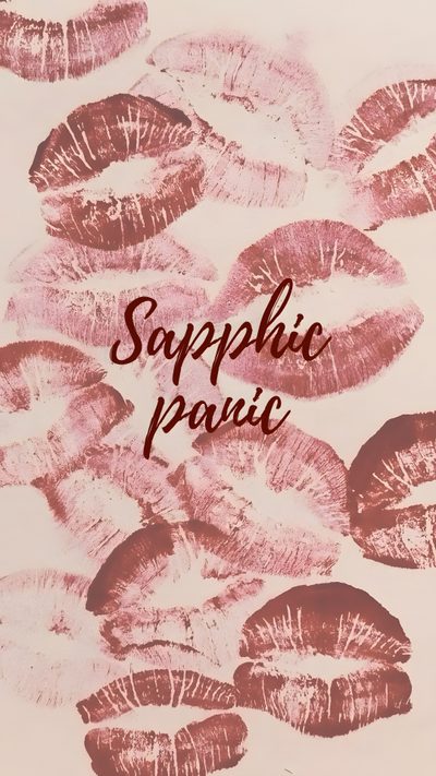 Sapphic Panic, Sapphic Wallpapers For Iphone, Lesbian Phone Backgrounds Aesthetic, Sapphic Pfp, Sapphic Poster, Spicy Sapphic Art, Sapphic Wallpaper Aesthetic, Subtle Wlw Wallpaper, Sapphic Wallpapers Sapphic Halloween Sapphic Panic, Sapphic For Iphone, Lesbian Phone Backgrounds Aesthetic, Sapphic Pfp, silver