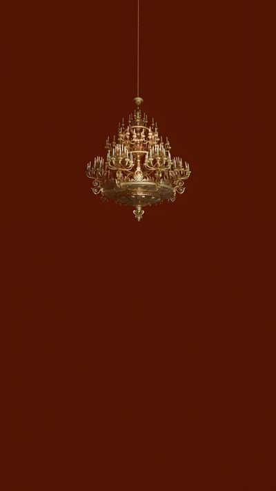 a chandelier hanging from the ceiling in a room with red walls and flooring Halloween Chandelier Red And Gold Aesthetic, Baroque Phone, Red Antique, Chandelier Backgrounds, maroon