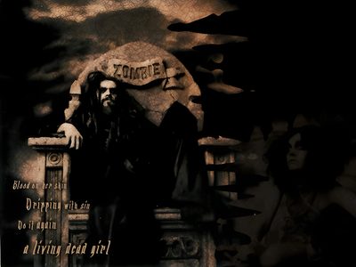 a man with long hair standing in front of a grave Halloween Rob Zombie Halloween Rob Zombie, Rob Zombie Boogie Man, Rob Zombie, Rob Zombie Logo, black