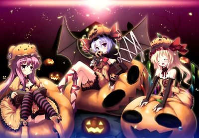 Anime Halloween Wallpaper Pc, Anime Halloween Gif Banner, Touhou Zombie, Anime Happy Halloween, Halloween Anime Banner, Touhou Memories Of Phantasm, Honkai Impact 3rd Halloween, Touhou Halloween, Touhou Witch Touhou Halloween Anime Halloween Pc, Anime Halloween Gif Banner, Touhou Zombie, dim gray