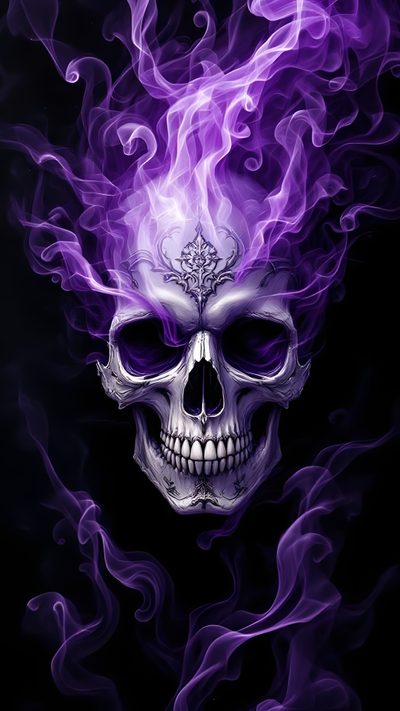 Skeleton Purple Wallpaper, Purple Skulls, Purple Skull, Purple And Grey Skull, Purple Skull Wallpaper, Purple And Black Skull, Purple Skull Art, Purple Background Skull Art, Purple Background With Skulls Halloween Skull Purple Custom Skeleton Purple, Purple Skulls, Purple Skull, Purple And Grey Skull, black
