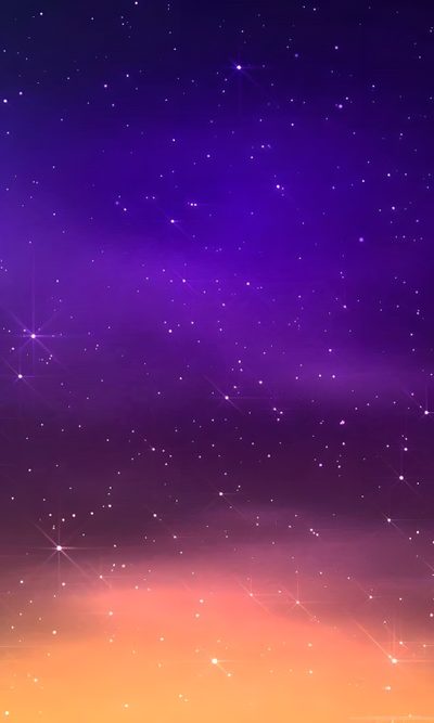 an orange and purple background with stars in the sky Halloween Stars Gradient Custom Ombre Galaxy, Purple And Orange Starry Background, Purple And Orange Space Background, indigo
