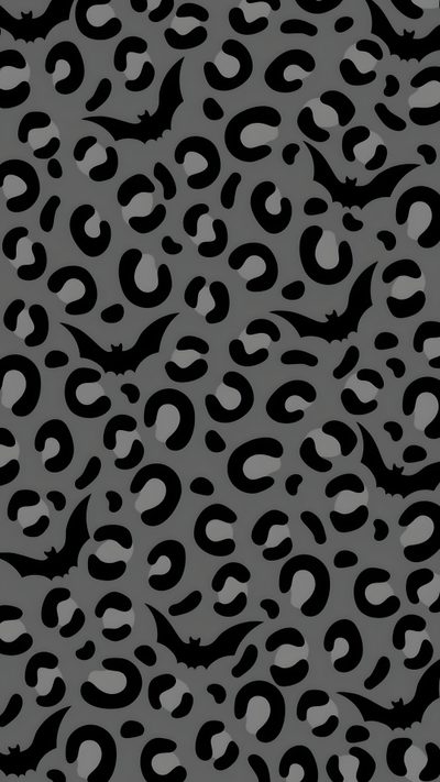 Art Drawings, Iphone Wallpaper, Bat Background Wallpapers, Halloween Backgrounds, Canvas, Cute Wallpapers, Gray Halloween Wallpaper Halloween Leopard Print Art Drawings, Iphone, Bat Background, Halloween Backgrounds, Canvas, Cute, dim gray