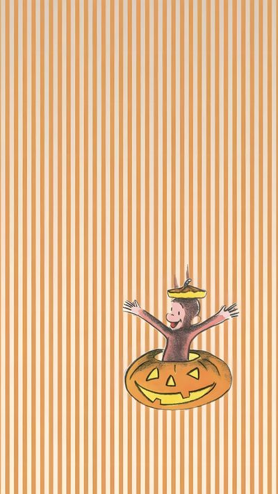 Curios George Background Fall, Cute Wallpapers, Iphone Wallpaper Curious George Aesthetic Wallpaper, Pretty Wallpapers, Curious George Aesthetic Wallpaper Fall, Halloween Backgrounds, Curious George Wallpaper Aesthetic Pink Ipad, Curious George Widget Halloween, Phone Wallpaper Baggu Halloween Curios George Background Fall, Cute, Iphone Curious George Aesthetic, Pretty, burlywood
