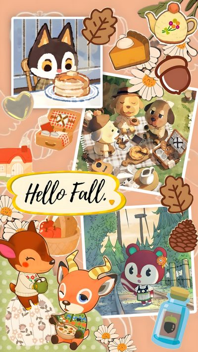 Animal Crossing Fall 🍁🍂 Acnh Autumn Wallpaper, Cozy Animal Crossing Wallpaper, Acnh Fall Wallpaper, Animal Crossing Fall Background, Animal Crossing Fall Wallpaper, Fall Animal Crossing Villagers, Animal Crossing Fall Phone Wallpaper, Animal Crossing Autumn Wallpaper, Cute Animal Crossing Wallpaper Animal Crossing Halloween Acnh Autumn, Cozy Animal Crossing, Acnh Fall, burlywood