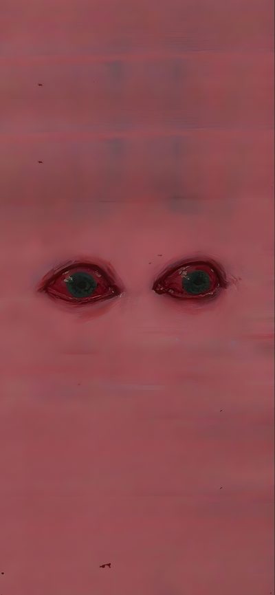 two eyes are shown in the middle of a painting Halloween Eye Psicodelico, Creepy Eyes, Nghệ Thuật Kinh Dị, Creepy Core, Eyes, Edgy, sienna