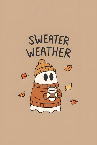 Cute Fall Wallpaper Iphone, Cute Fall Ghost, Fall Wallpaper Iphone Backgrounds, Phone Fall Wallpaper, Fall Aesthetic Wallpapers, Wallpaper Cute Fall, Cute Aesthetic Fall Doodles, Funny Fall Wallpaper Iphone, Halloween Wallpapers Ipad Aesthetic Fall Aesthetic Cute Halloween Cute Fall Iphone, Cute Fall Ghost, Fall Iphone Backgrounds, tan