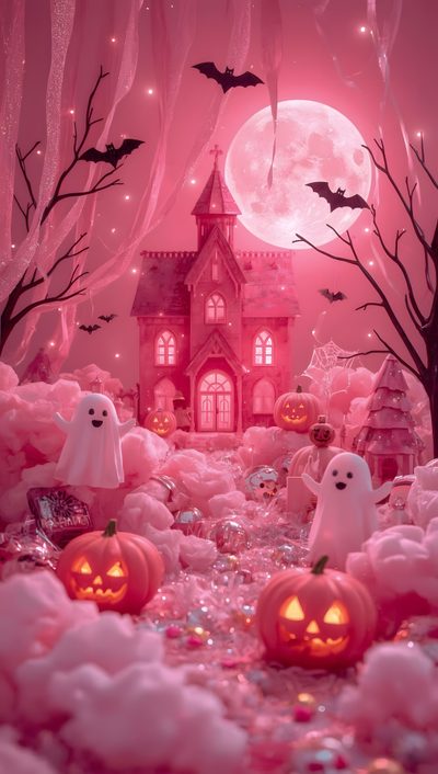 Pink Halloween Aesthetic Wallpaper, Aesthetic Pink Halloween Wallpaper, Halloween Background Pink, Pink Halloween Iphone Wallpaper, Pink Halloween Wallpaper Iphone, October Wallpaper, Halloween Wallpaper Cute, Halloween Pink Background Aesthetic, Iphone Background Pink Pink Halloween Night Pink Halloween Aesthetic, Aesthetic Pink Halloween, Halloween Background Pink, indian red