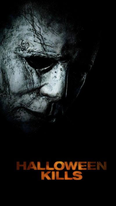 the poster for halloween kills shows an evil face Halloween The Movie Halloween Kills 4k, Halloween Kills Michael Myers, Halloween Movie 4k, black
