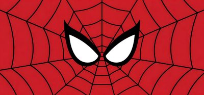 a close up of a spider - man face with big eyes on it's chest Halloween Spider Man Marvel Universe, Spiderman Widgets, Spider Man Desktop, Spiderman, Marvel, firebrick