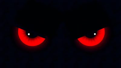 red eyes glowing in the dark Lock Screen Halloween Laptop Lock Screen Aesthetic, Eyes Pc, Laptop 4k, Destop Wallper Hd 4k Live, black