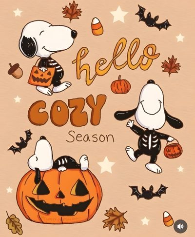 Hello Cozy Season! 🍁🍂 #snoopy #autumn #fallseason #cozy Halloween Wallpaper Cute, Fall Background, Snoopy Pictures, Halloween Wallpaper Iphone, Snoopy Wallpaper, Snoopy Love, Halloween Inspiration, Fall Halloween Decor, Charlie Brown And Snoopy Cute Cute Snoopy Halloween Halloween Cute, Fall Background, Snoopy Pictures, Halloween Iphone, burlywood