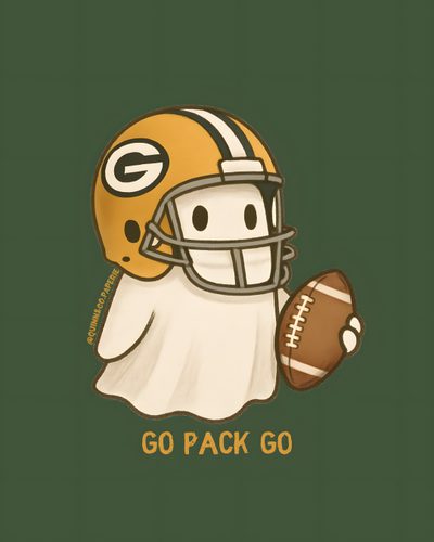 a green bay packers football helmet with the words go pack go in gold and white Packers Halloween Greenbay Packers, Packers Painting, Green Bay Packers Pictures, dark slate gray