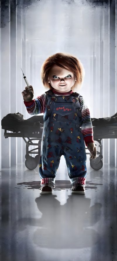 the chucky doll is holding a knife in his hand Chucky Halloween Chucky Phone, Iphone Iphone Chucky Background, Backgrounds Chucky, light slate gray