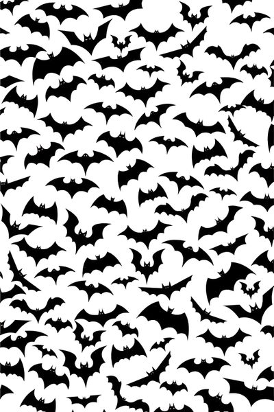 black and white silhouettes of bats flying in the sky, seamless background illustration Halloween Bat For Walls Bat Background Images, Bat Background Hd, Bat Silhouette, Bats Background, snow
