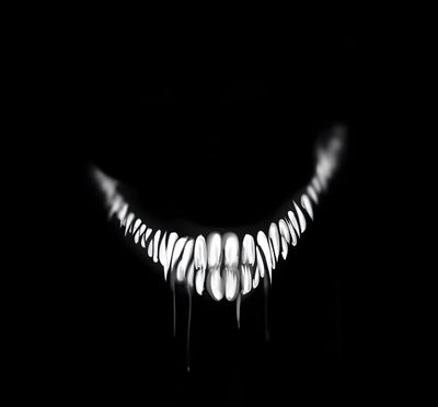 a black and white photo of the teeth of a scary looking animal in the dark Halloween Teeth Teeth In Darkness, Teeth In The Dark, Smile In The Dark, Scary Teeth, Shadow Teeth, black