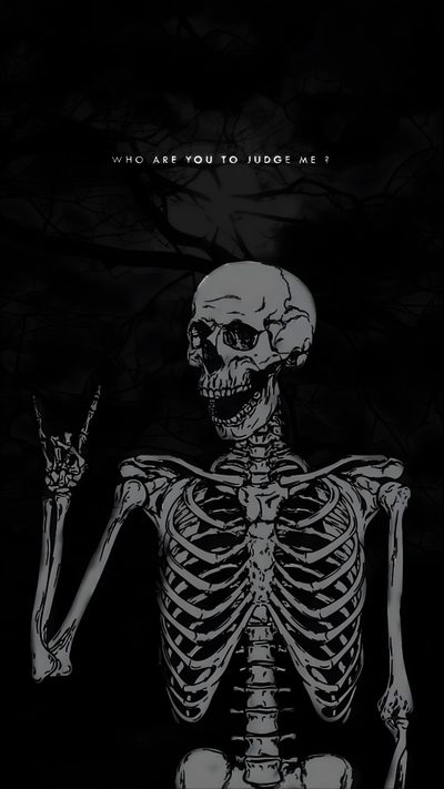 a skeleton is shown in black and white with the words, who are you to index? Halloween Iphone Aesthetic Black And White Halloween Iphone, Edgy, Emo, Dark Phone, Skeleton Art, Skull,
