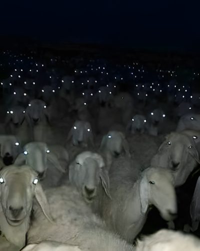 a herd of sheep standing next to each other Halloween Sheep Funny Animal Pictures, Animal Memes, Animaux Mignons, Animals And Pets, Funny Photos, black