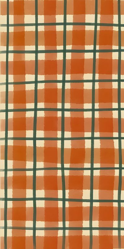 an orange and green checkered fabric with white lines on the bottom, in different colors Halloween Orange Plaid November, Thanksgiving Background, Thanksgiving, Fall Background, peru