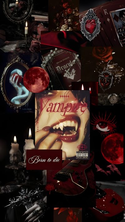 a collage of various images with the words vampire on them Halloween Vampire Vampiric, Tumblr Vampire Aesthetic, I Woke Up A Vampire, Dark Red Gothic Aesthetic, black