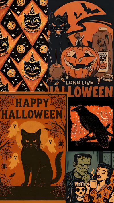 Screen Savers, Something Wicked, Halloween, Cute Vintage Halloween Wallpaper, Disco Halloween Wallpaper, Vintage Halloween Wallpaper Backgrounds, Vintage Halloween Iphone Wallpaper, Vintage Halloween Computer Wallpaper, 80s Halloween Wallpaper 70s Halloween Screen Savers, Something Wicked, Halloween, Cute Vintage Halloween, saddle brown