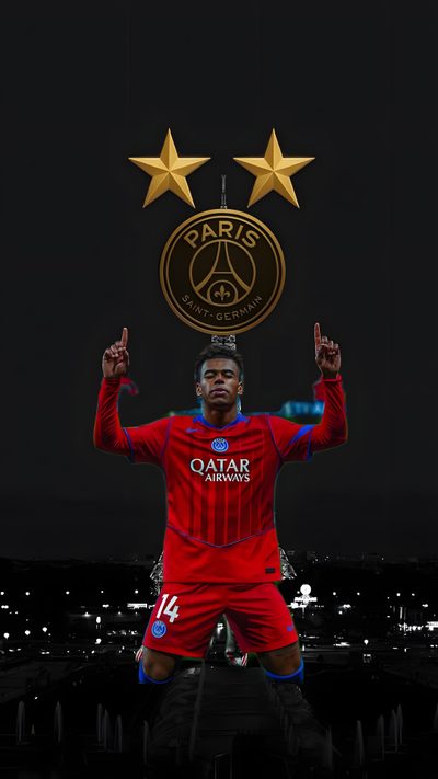 the soccer player is holding two stars above his head Football Halloween Psg Beautiful Flower Drawings, Football, American Football, Bayern, Psg, black
