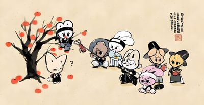 cre: uhseuyooo Computer Wallpaper Hd, A Level Art Sketchbook, Kids Zoo, Ipad Kids, Kids Fans, Silly Kids, Kpop Fanart, Computer Wallpaper, Cool Art Drawings Skz Halloween Laptop Computer Hd, A Level Art Sketchbook, Kids Zoo, Ipad Kids, Kids Fans, Silly Kids, wheat