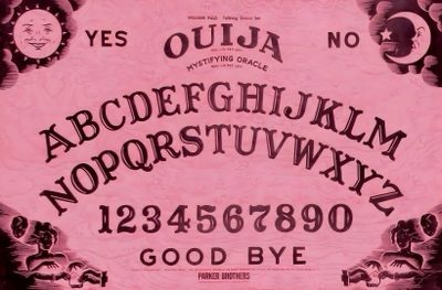 an old fashioned pink paper with black letters and numbers on it's side, Pink Halloween Words Custom Ouji Board, Ouija Pink, Ouija Iphone, Barbie-themed Ouija Board, pale violet red