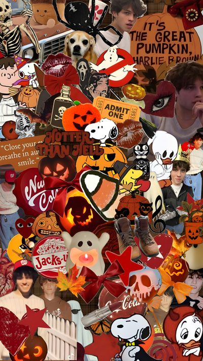 a collage of various stickers and pictures Sturniolo Halloween Sam And Colby, Future Boyfriend, Good Skin Tips, Good Skin, Pretty Iphone, sienna