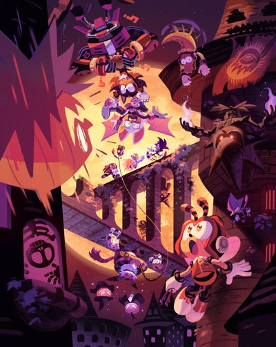 an image of some cartoon characters in the background Sonic The Hedgehog Halloween Sonic Japanese Background, Rouge The Bat Background, Sonic Adventure 2 All Characters, dark slate gray