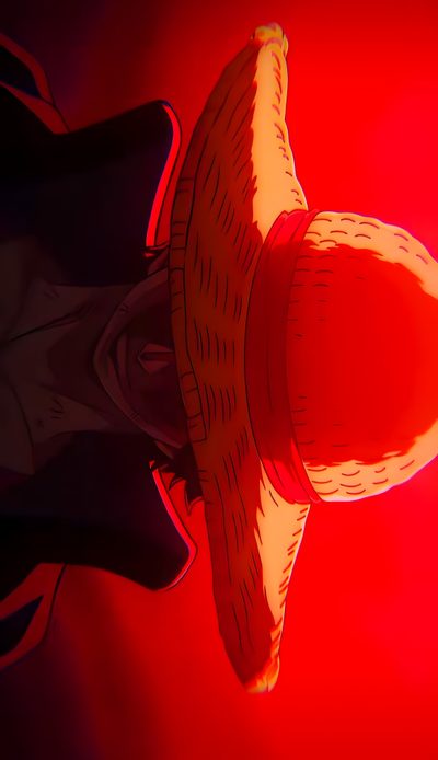 an animated image of a person standing in front of a red background One Piece Halloween 4k Red One Piece 4k, One Piece Macbook, Luffy Pc 1920x1080, Luffy 4k Laptop,
