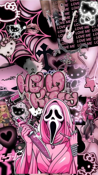 Zombie Wallpaper, Cartoon Network Characters, Iphone Wallpaper Blur, Dope Cartoons, Pink Wallpaper Hello Kitty, Pink Wallpaper Backgrounds, Y2k Wallpaper, Cute Funny Pics, Pretty Wallpaper Ipad Hello Kitty Y2k Halloween Zombie, Cartoon Network Characters, Iphone Blur, Dope Cartoons, gray