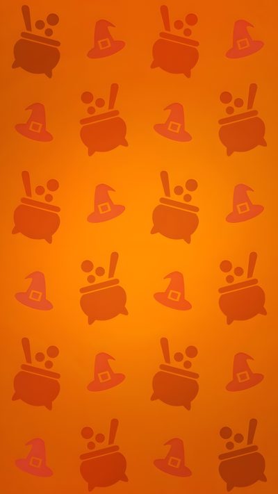 an orange background with various silhouettes of kitchen utensils and cooking items on it Dnd Halloween Clash Royale Halloween, Witch Clash Royale, Bruja Clash Royale, Fortnite Halloween, chocolate