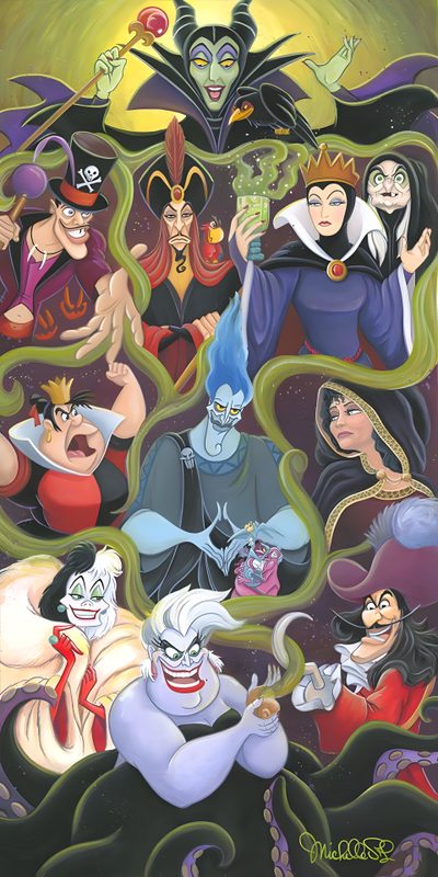 an image of disney characters from the animated movie, maleficent and their family Halloween Villains Disney Villain Iphone, Disney Villains Iphone, Disney Villains Phone, dim gray