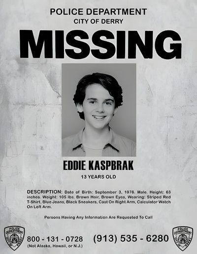 the missing poster for aurora cool is shown in this file photo provided by police department Missing Halloween Poster Poster It, Jack Finn, Derry City, It The Clown Movie, Image Film, silver