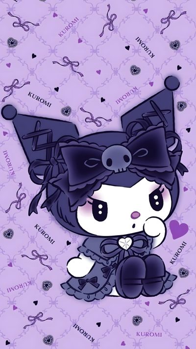 Hello Kitty Halloween Wallpaper, Light Purple Wallpaper, Halloween Wallpaper Iphone Backgrounds, Hello Kitty Tattoos, We Bare Bears Wallpapers, Hello Kitty Crafts, Hello Kitty Backgrounds, Cute Mobile Wallpapers, Halloween Wallpaper Iphone Halloween Purple Halloween Cute Kuromi Hello Kitty Halloween, Light Purple, Halloween Iphone Backgrounds, thistle
