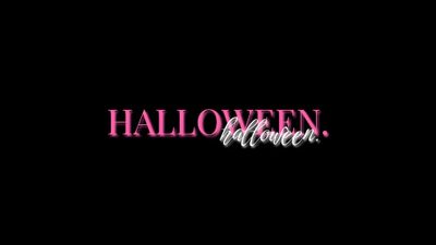 the word halloween written in neon pink on a black background Pink Halloween Words Custom Halloween Bio Ideas, Halloween Highlights, Halloween Usernames For Instagram, black