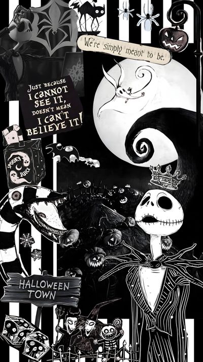 a black and white image of jack skellingy Halloween Jack Skellington Nightmare Before Christmas Pictures, Nightmare Before Christmas Drawings, Jack Nightmare Before Christmas, black