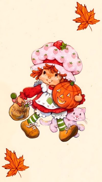 #strawberryshortcake #autumn #halloween Halloween Sleepover, Christmas Wallpaper Iphone Cute, Kawaii App, Halloween Wallpaper Iphone Backgrounds, Halloween Wallpaper Backgrounds, Strawberry Shortcake Cartoon, Strawberry Shortcake Characters, Thanksgiving Wallpaper, Cute Home Screen Wallpaper Strawberry Shortcake Halloween Halloween Sleepover, Christmas Iphone Cute, Kawaii App, cornsilk