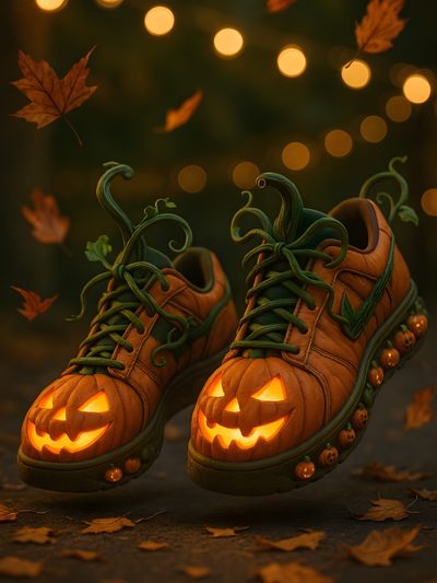 a pair of sneakers with carved pumpkins on them are sitting in front of some lights Halloween Retro Shoes With Pumpkins Shoe Art, Halloween Fashion, Fall Festival, Halloween Cat, Festival, black