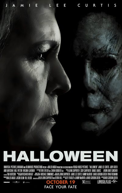 the movie poster for halloween starring actors Halloween 2018 Halloween Movie Cover, Scary Movie 1 Poster, Halloween 2 Movie Poster, black