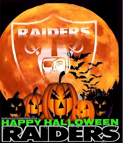 halloween pumpkins and bats in front of a full moon with the oakland football logo Raiders Halloween Raiders Birthday Images, The Autumn Wind Is A Raider, Las Vegas Raiders Happy New Year, chocolate